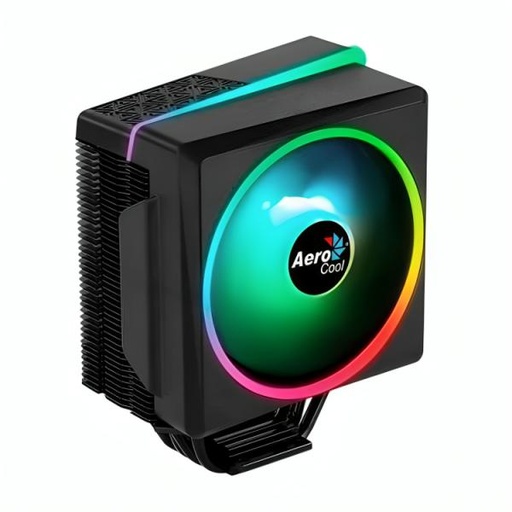 [1212211] ENFRIAMIENTO DE AIRE AEROCOOL CYLON 4F ARGB PWM 4P LGA1700/AM5 1X120MM PWM PARA CPU ACTC-CL30420.14 NEGRO
