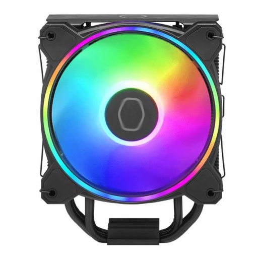 [1212223] ENFRIAMIENTO DE AIRE RGB COOLER MASTER HYPER 212 HALO BLACK LGA1700/AM5 1X120MM PWM RR-S4KK-20PA-R1 NEGRO
