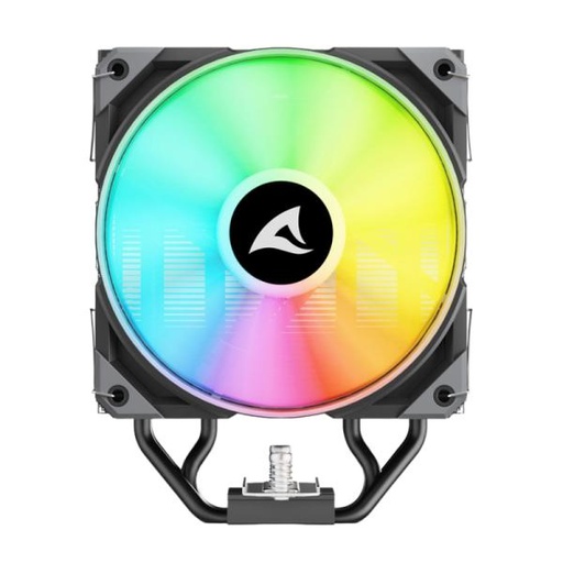 [CP2019] ENFRIAMIENTO DE AIRE RGB SHARKOON A40 AM5/LGA1851 1X120MM 4044951041992 NEGRO