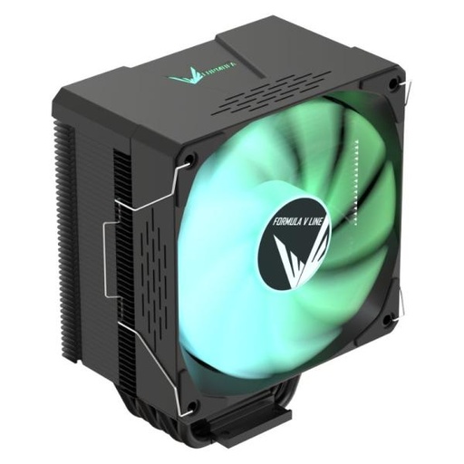 [CP2025] ENFRIAMIENTO DE AIRE ARGB FORMULA V LINE ICE BURG EX ARPW 6P BK LGA2066/AM5 1X120MM 4 PIN PWM 4711401661115 NEGRO