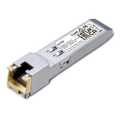 [AC1107] ADAPTADOR FIBRA TP LINK OMADA SM5310-T(UN) 10GBPS SFP+ A RJ45