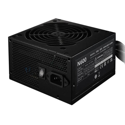 [1212232] FUENTE DE PODER COOLER MASTER ELITE NEX N600 600W NO MODULAR ATX MPW-6001-ACAN-BUS NEGRO