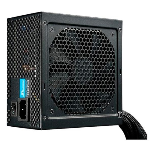 [21217] FUENTE DE PODER SEASONIC S12III 550 550W 80 PLUS BRONZE NO MODULAR ATX SSR-550GB3 NEGRO