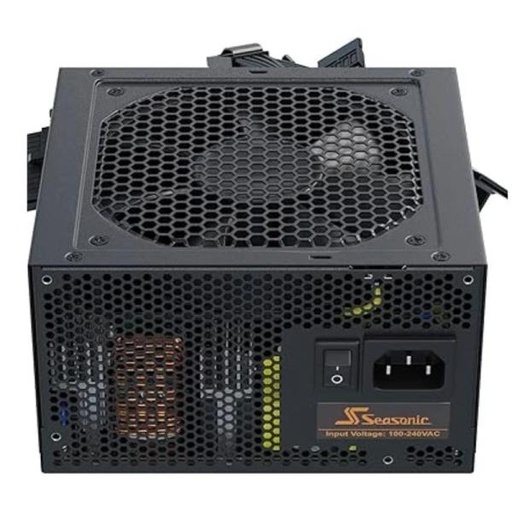 [21223] FUENTE DE PODER SEASONIC B12 BC 650 650W NO MODULAR ATX A651BCAFH NEGRO