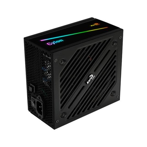 [21249] FUENTE DE PODER AEROCOOL CYLON 600W FULL RANGE 80 PLUS BRONZE NO MODULAR ATX ACPB-CL60FUC.11 NEGRO