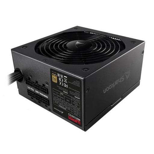 [21273] FUENTE DE PODER SHARKOON SHARK WPM GOLD ZERO 750W 80 PLUS GOLD SEMI MODULAR ATX 2.3 4044951026562 NEGRO