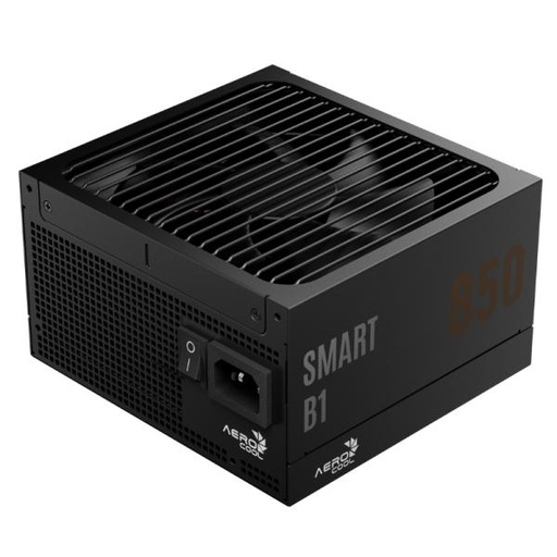 [CP5065] FUENTE DE PODER AEROCOOL SMART B1 850W 80 PLUS BRONZE NO MODULAR ATX ACPB-SR85FUC.71 NEGRO