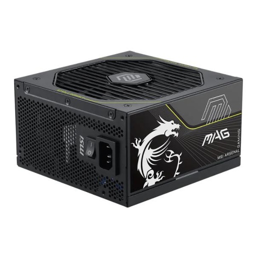 [CP5105] FUENTE DE PODER MSI MAG A1200PLS PCIE5 1200W 80 PLUS PLATINUM MODULAR ATX 306-7ZPNX12-CE0