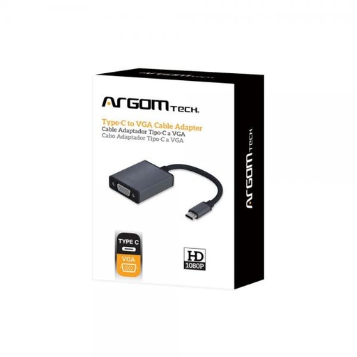 [1205014] CABLE ARGOM TYPE-C A VGA 6 PULG ARG-CB-0043