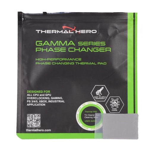 [CP9024] PARCHE TÉRMICO THERMAL HERO FASE GAMMA 13W/M K 0.2MM CPU/GPU 40X30MM TH-710043