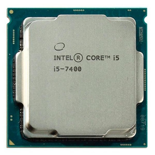 [100114] PROCESADOR INTEL CORE I5-7400 7MA GEN 3.0 GHZ LGA 1151 CM8067702867050