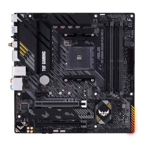 [11375] TARJETA MADRE ASUS TUF GAMING B550M-PLUS WIFI II AM4 M-ATX DDR4 NEGRO