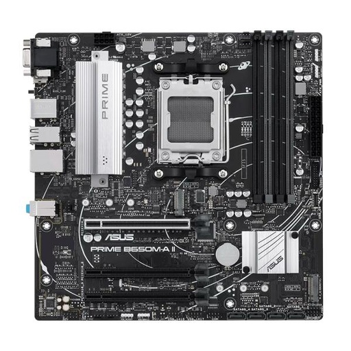 [11427] TARJETA MADRE ASUS PRIME B650M-A II-CSM AM5 M-ATX DDR5 NEGRO / BLANCO