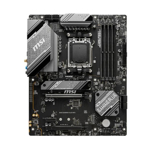 [11503] TARJETA MADRE MSI B650 GAMING PLUS WIFI ATX DDR5 911-7E26-001 NEGRO NEGRO
