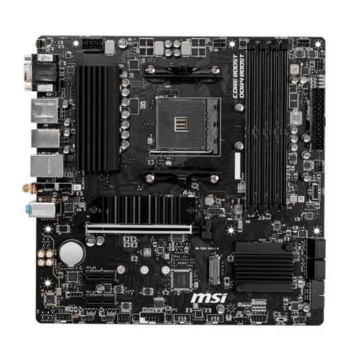 [11506] TARJETA MADRE MSI B550M PRO-VDH WIFI AM4 MICRO-ATX DDR4 911-7C95-059 NEGRO