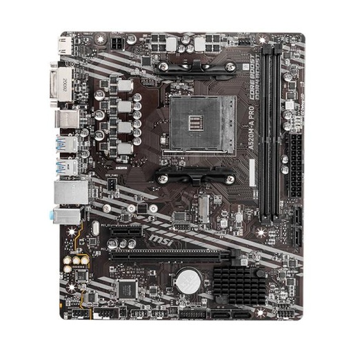[11510] TARJETA MADRE MSI A520M-A PRO AM4 MICRO-ATX DDR4 911-7C96-034 NEGRO