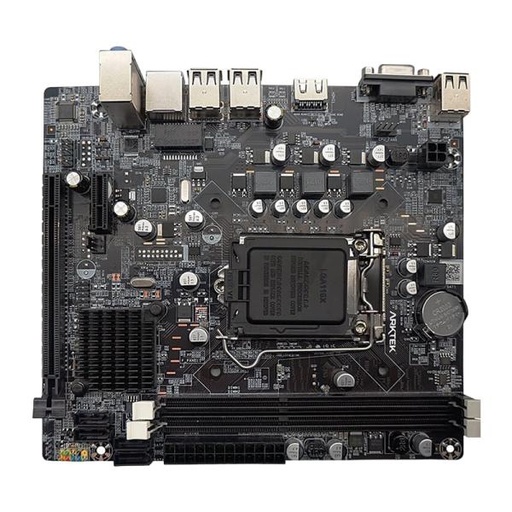 [11556] TARJETA MADRE ARKTEK AK-H61M EL LGA1155 MICRO-ATX DDR3 NEGRO