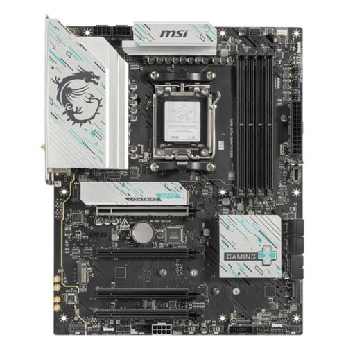 [CP8052] TARJETA MADRE MSI B850 GAMING PLUS WIFI AM5 ATX DDR5 911-7E56-001 NEGRO / BLANCO NEGRO / BLANCO