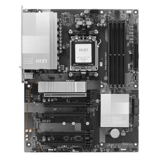 [CP8070] TARJETA MADRE MSI PRO B840-P WIFI AM5 ATX DDR5 911-7E57-001 NEGRO / BLANCO NEGRO / BLANCO