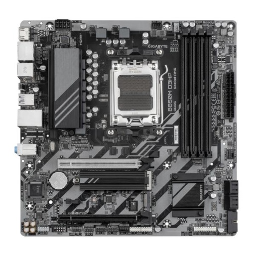 [CP8083] TARJETA MADRE GIGABYTE  B850M D3HP AM5 MICRO-ATX DDR5 NEGRO / BLANCO