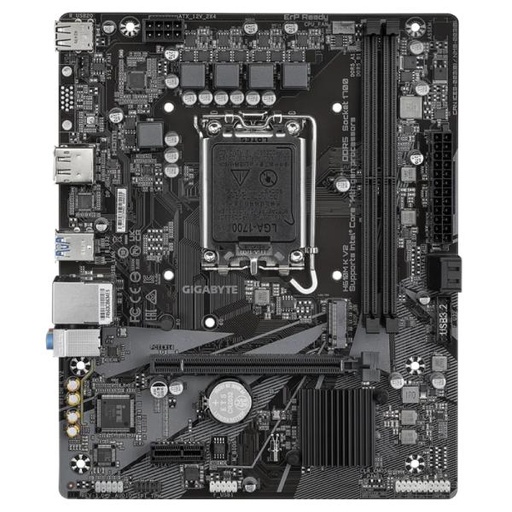 [CP8110] TARJETA MADRE GIGABYTE H610M K V2 LGA1700 MICRO ATX DDR5 NEGRO