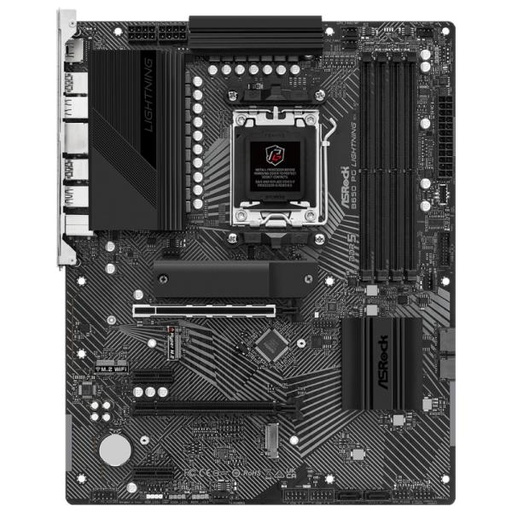 [CP8155] TARJETA MADRE ASROCK B650 PG LIGHTNING WIFI AM5 ATX DDR5 MB-B650PGLIGHTW NEGRO