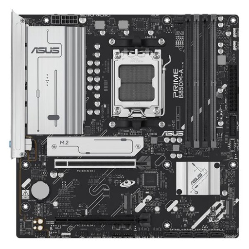 [CP8187] TARJETA MADRE ASUS PRIME B850M-A AM5 MICRO-ATX DDR5 90MB1LQ0-M0EAY0 NEGRO/BLANCO