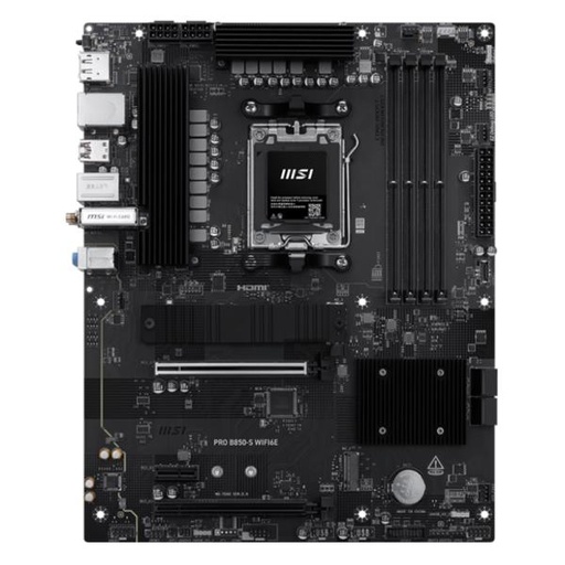 [CP8195] TARJETA MADRE MSI PRO B850-S WIFI6E AM5 ATX DDR5 911-7E80-008 NEGRO