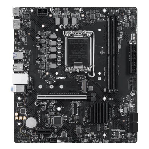 [CP8198] TARJETA MADRE MSI PRO H610M-B DDR5 LGA 1700 MICRO ATX 911-7E31-005 NEGRO