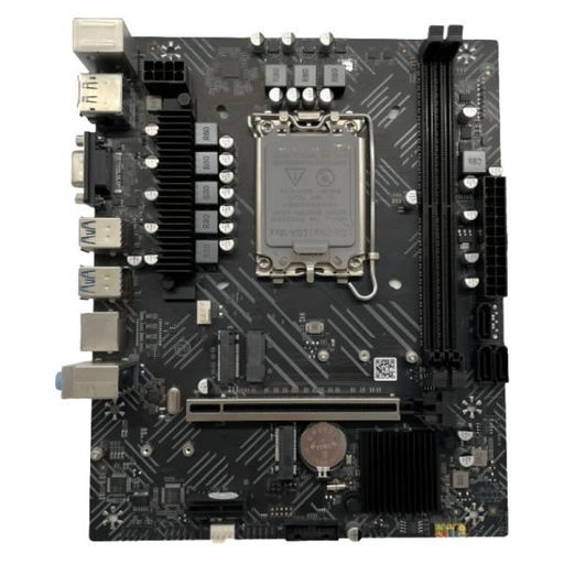[CP8205] TARJETA MADRE ARKTEK AK-H610M EG D5 LGA1700 MICRO-ATX DDR5 NEGRO