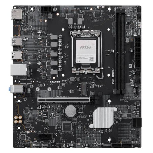 [CP8217] TARJETA MADRE MSI PRO H810M-E LGA 1851 MATX DDR5 911-7E72-002