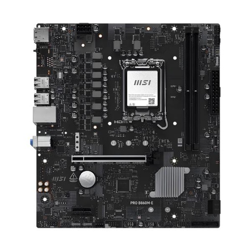 [CP8223] TARJETA MADRE MSI PRO B860M-E LGA 1851 MICRO-ATX DDR5 911-7E45-004 NEGRO