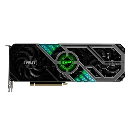 [14362] TARJETA DE VIDEO PALIT RTX3070 GAMING PRO 8GB GDDR6 1725 MHZ NE63070019P2-1041A NEGRO