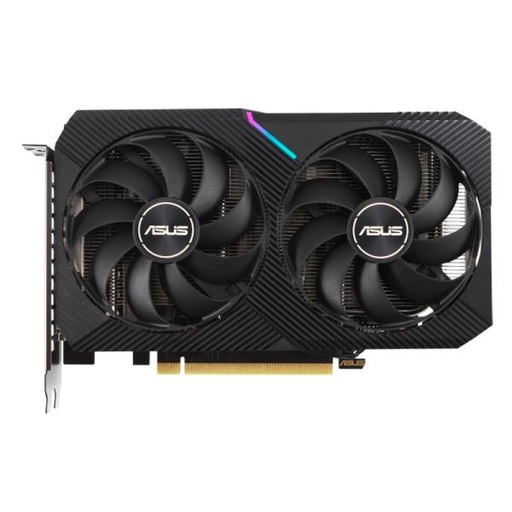 [14631] TARJETA DE VIDEO ASUS DUAL-RTX3050-O6G GDDR6 1537 MHZ 90YV0K60-M0AA00 NEGRO