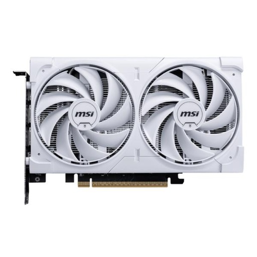 [CP7128] TARJETA DE VIDEO MSI GEFORCE RTX 5060 8G VENTUS 2X OC WHITE GDDR7 2535 MHZ 912-V537-018 BLANCO
