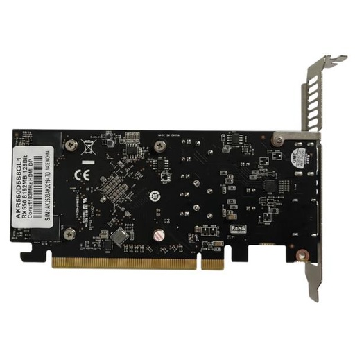 [CP7170] TARJETA DE VIDEO ARKTEK RADEON RX 550 8GB GDDR5 1183 MHZ AKR550D5S8GL1