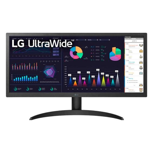 [22298] MONITOR 26 PULG LG 26WQ500-B WFHD 2560 x 1080 75 HZ HDMI PLANO SLIM 195174035245
