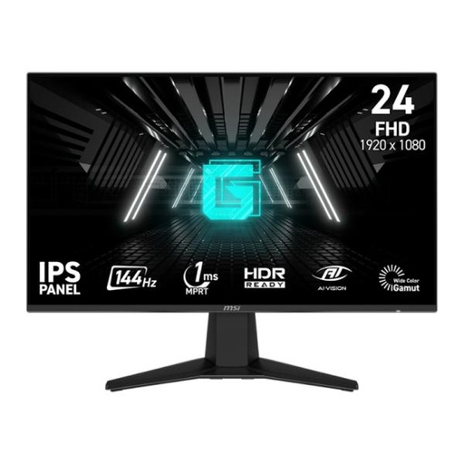 [DV1083] MONITOR MSI G242L E14 23.8 PULG PLANO 144HZ 1920 x 1080 HDMI Y DP 9S6-3BC61T-002