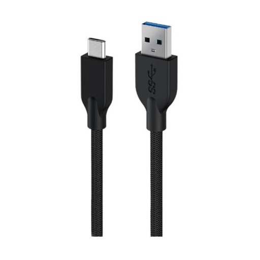 [AC3009] CABLE GENIUS USB-C A USB-A ACC-A2CC-3A DE 1.5 METROS 32590007401 NEGRO