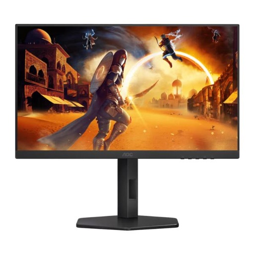 [DV1174] MONITOR GAMING AOC 24G4HX 24 PULG PLANA FHD 200HZ IPS DP1.4/HDMI 2.0 PIVOT 90° NEGRO