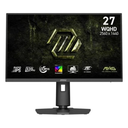 [DV1180] MONITOR GAMING MSI MAG 274QPF X32 27 PULG PLANA 2560 X 1440 320HZ 9S6-3CE49H-076 NEGRO
