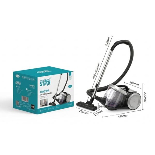 [ED3004] ASPIRADORA WINNING STAR ST-2251 1000W XCQ-1061-WST-110V-17061 NEGRO