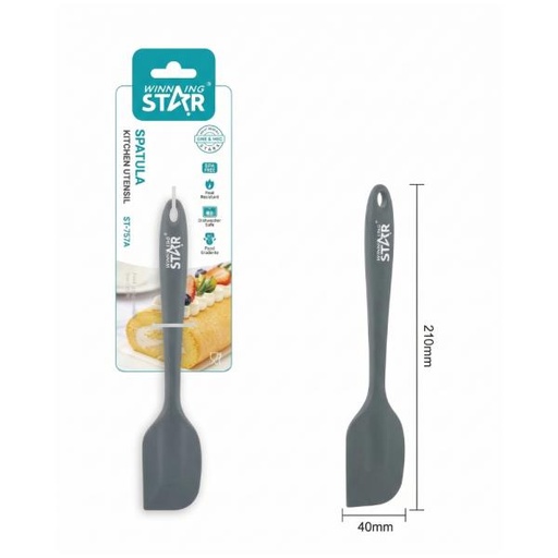 [ED1025] ESPÁTULA DE COCINA WINNING STAR ST-7574 SILICONA / NYLON GD-1673-WST-38864 GRIS
