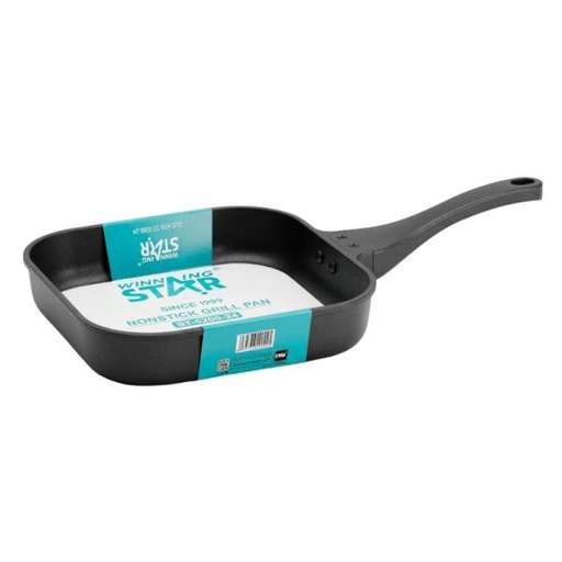 [ED4025] SARTÉN ANTIADHERENTE WINNING STAR ST-5200-24 ALUMINIO 24CM X 5CM GUO-670-WST-15635 NEGRO