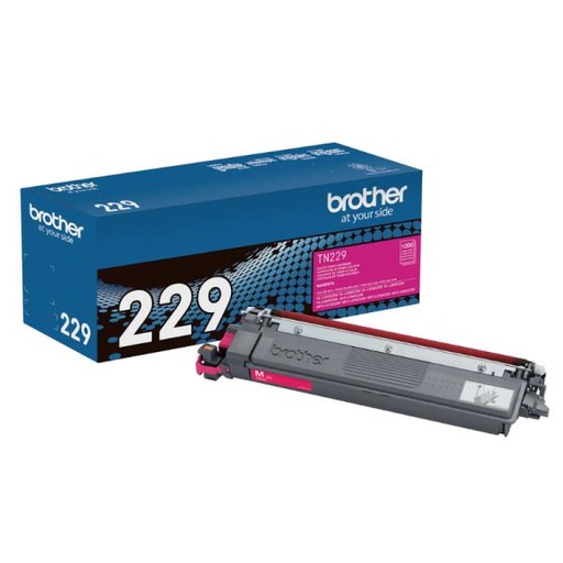 [IM1027] TONER BROTHER TN229M RENDIMIENTO ESTANDAR HASTA 1.200 PAGINAS MAGENTA