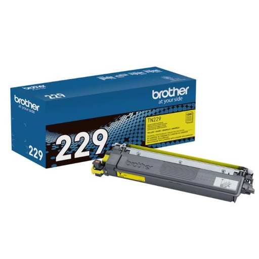 [IM1028] TONER BROTHER TN229Y RENDIMIENTO ESTANDAR HASTA 1.200 PAGINAS AMARILLO