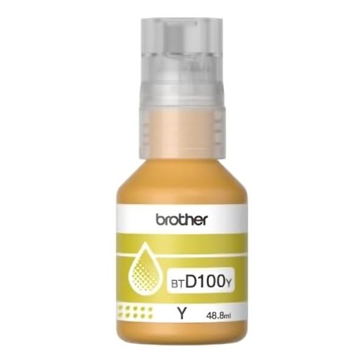 [IM1031] TINTA BROTHER BTD100YMEX INKJET UHY PARA MINI21TH ULTRA AMARILLO