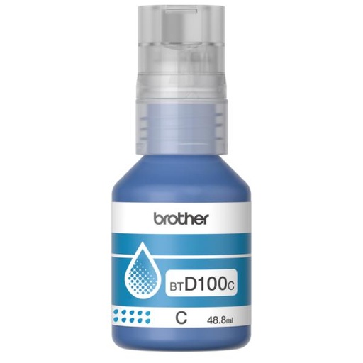 [IM1033] TINTA BROTHER BTD100CMEX INKJET UHY PARA MINI21TH COLOR CIAN