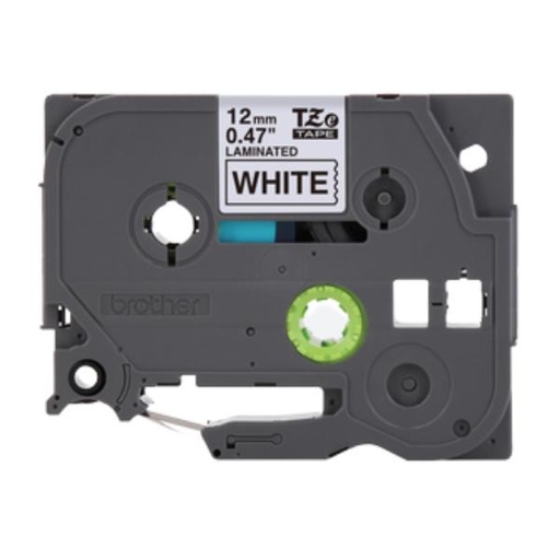 [IM1040] CINTA BROTHER TZE231G 12MM X 8M NEGRO SOBRE FONDO BLANCO