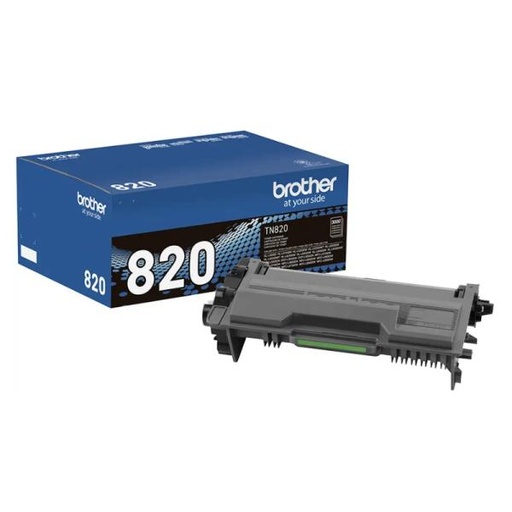 [IM1074] TONER BROTHER TN820 NEGRO RENDIMIENTO ESTANDAR HASTA 3.000 PAGINAS
